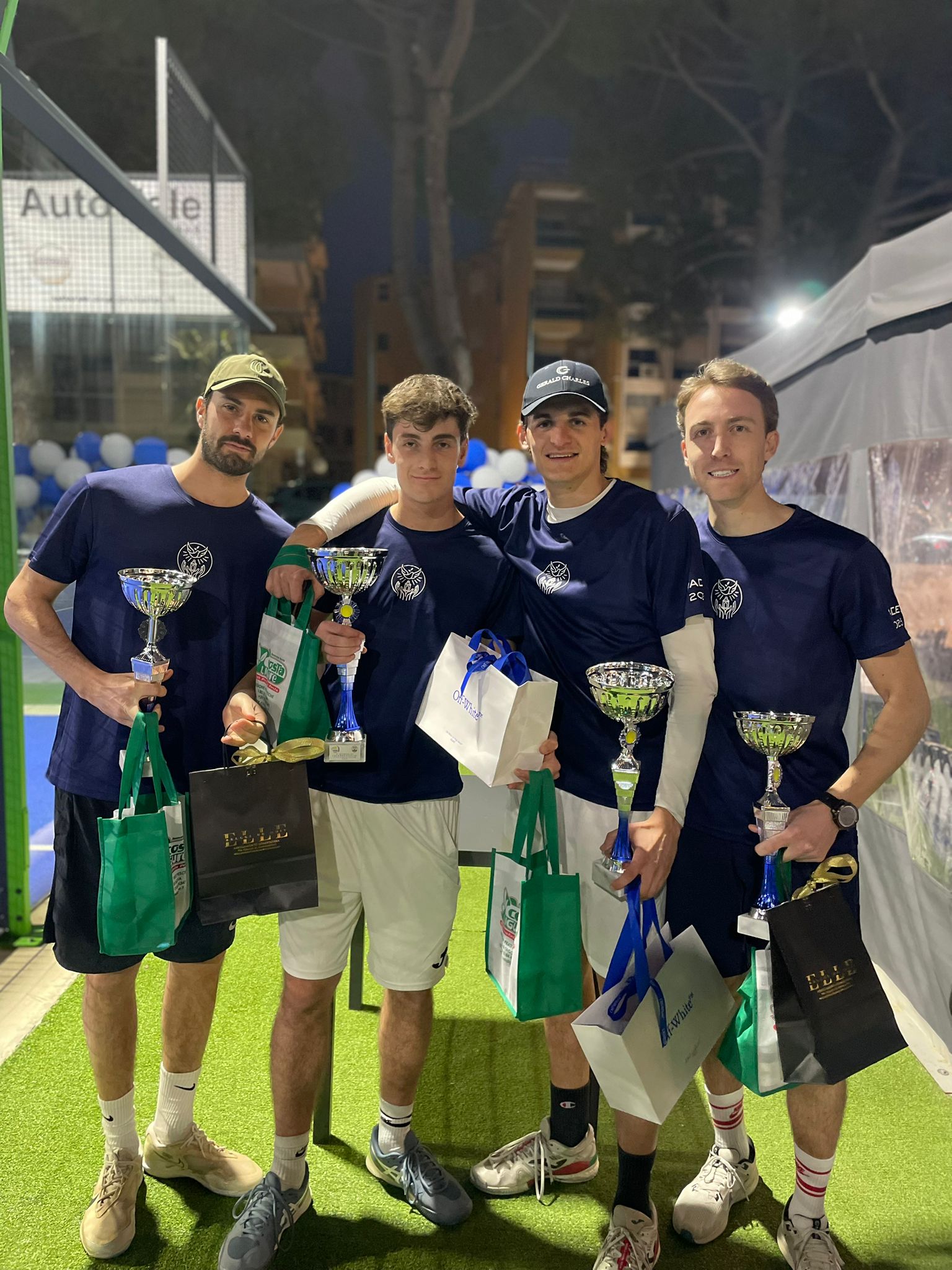 Torneo di Padel per ricordare un amico: i vincitori