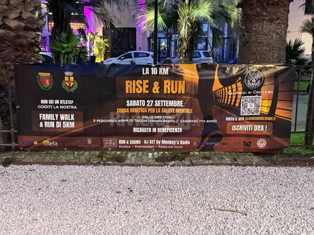 Arma di Taggia e Sanremo pronte per la “Rise & Run”, le limitazioni al transito sulla pista ciclopedonale